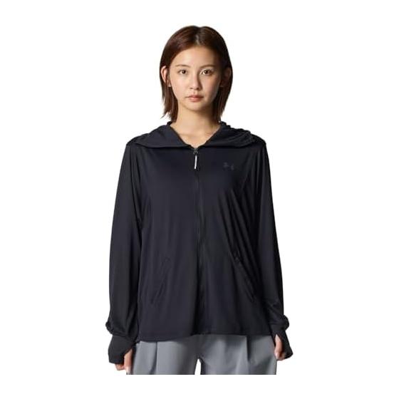 [Under Armor] UA UV PROTECTION LONG SLEEVE HOODIE 6012615(001) Black S