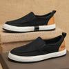 ****** 2025 linen men's shoes summer lazy one pedal fisherman s**t-soled leisure old ******* cloth shoes men