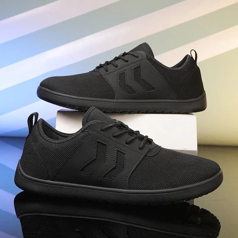 Unisex široké barefoot boty pro muže Ženy Outdoorový trailový běh Minimalistické vycházkové boty lehké a prodyšné