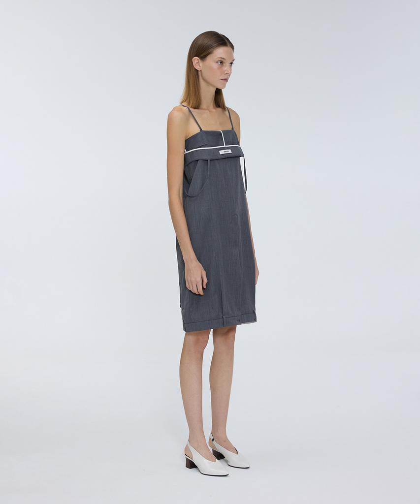 Meuameu Pants Detail String Dress