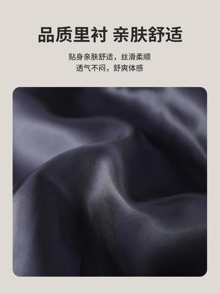 [90% Sheep Wool] Autumn/Winter Business Gentleman Collar Windbreaker Solid Color Versatile Casual Coat