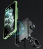 15W Waterproof Wireless Charging Phone Holder for Bikes and Motorcycles
