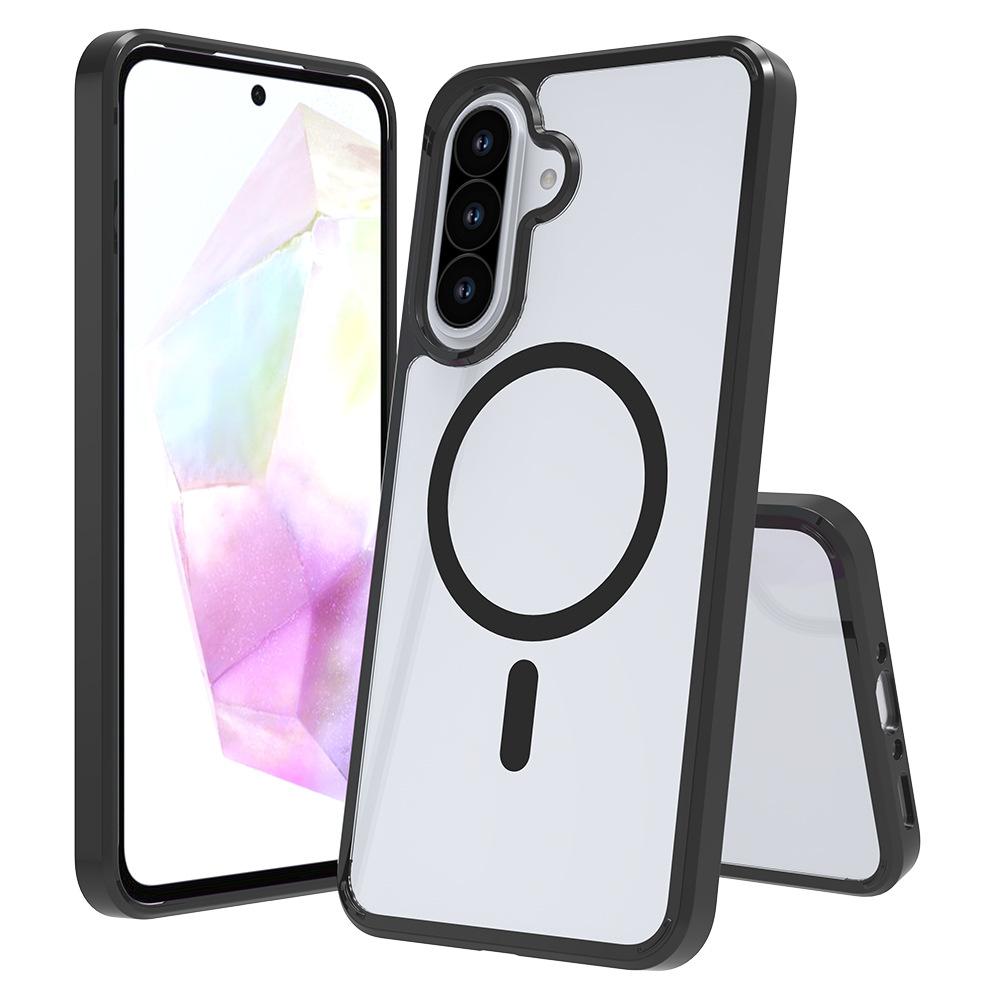 For Samsung A36/56 Anti-scratch Magnetic Two-in-one Transparent Mobile Phone Case Acrylic A06 5g Protective Cover