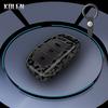 ABS Carbon Fiber Auto Schlüsselhülle Abdeckung für Hyundai Tucson Santa Fe Rena Sonata Elantra Creta Ix35 Ix45 I10 I30 I40 Zubehör Tasche