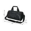 Sports Gym Bag with Shoes Compartment &Wet Pocket Gym Duffel Bag Overnight Bag for Men and Women-Blue