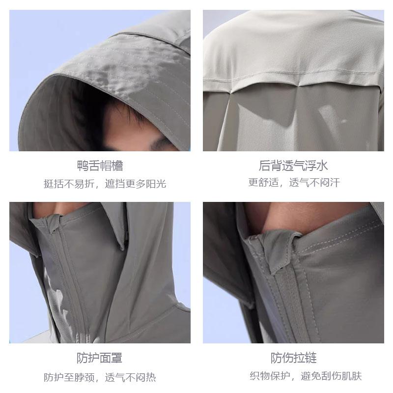 Anta Absolute Purple 2 Series Solid Color Hooded Pullover Long Sleeve Ultra Light Breathable Sun Protection Jacket Men jackets 952327706-5