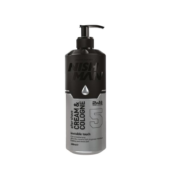 Super Merchant Nishman After Shave Cr&egrave;me Eau de Cologne 05 Invisible Touch Cr&egrave;me Na het Scheren 400ml