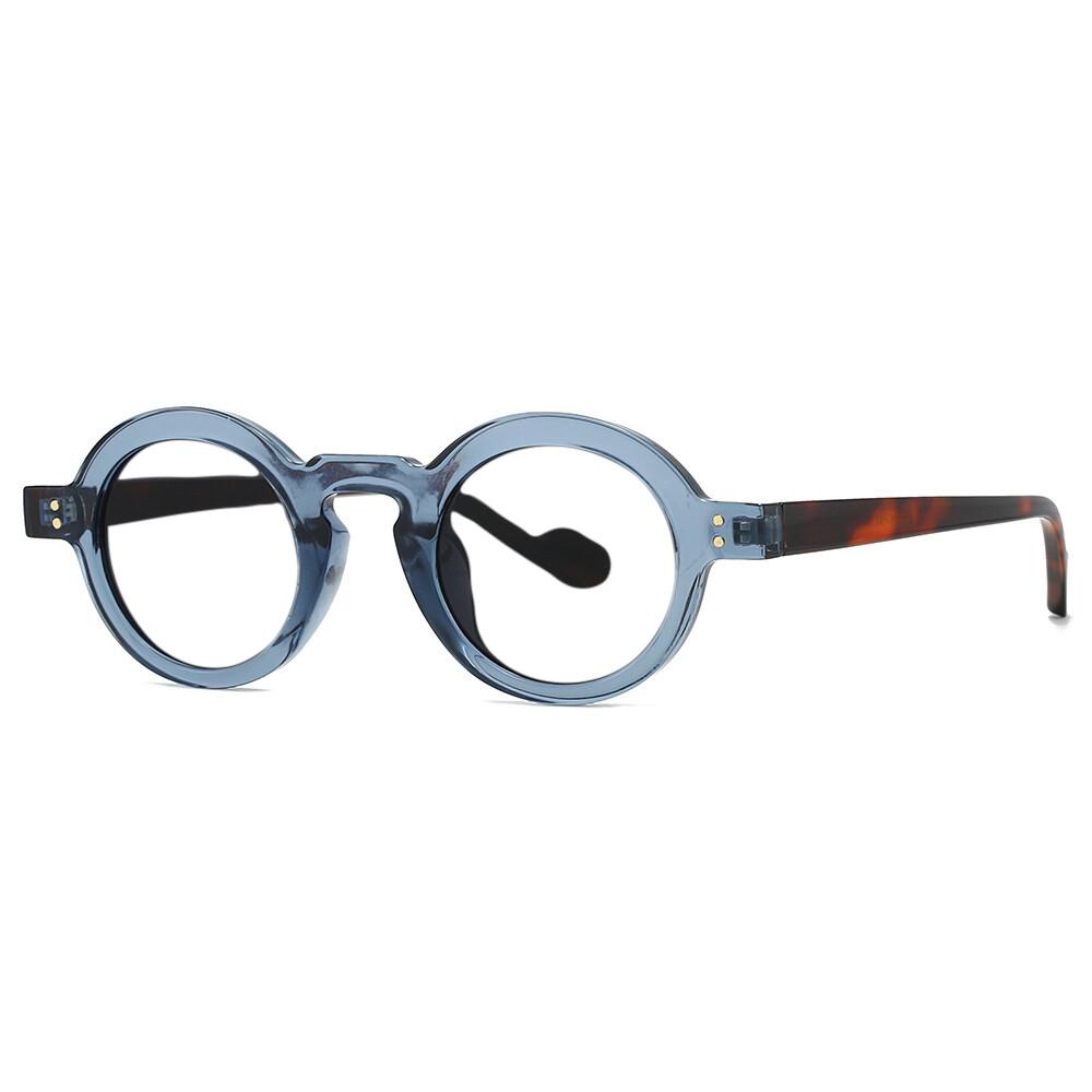 Small Frame Round Reading Glasses Vintage Women Eyeglasses Transparent Prescription For Farsightedness Fashion