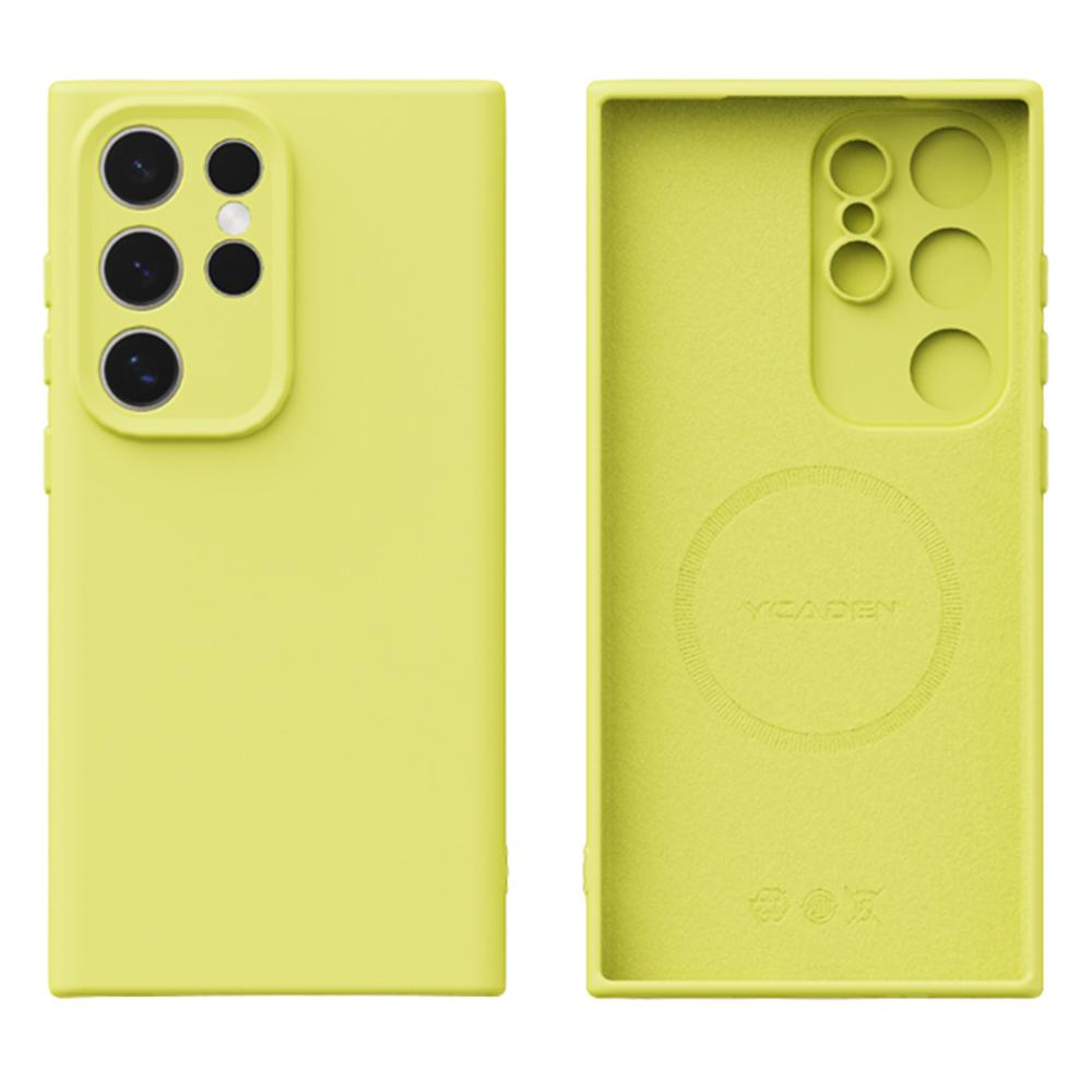 YCADEN For Samsung Galaxy S24 Ultra Case Compatible with MagSafe Precise Cutouts TPU Phone Back Cover