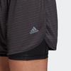 Adidas Two-In-One Double-Layer Knit Training Shorts Women Bottoms Black CW4054