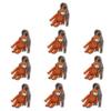 10 Sheets Funny Monkey Hugging Plush Toy Stickers Quirky Vinyl Decals for Laptops Water Bottles Luggage Skateboards Waterproof DIY Crafts