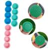 Flower Pattern Silicone Candle Molds for Epoxy Resin Home Decoration 4 Cavities Fondant Silicone Mold for Cake Baking