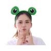 Frog Fluffy Headband Hair Band Hair Ornament Costume Accessory Unisex One Size Fits Most QWFD-01