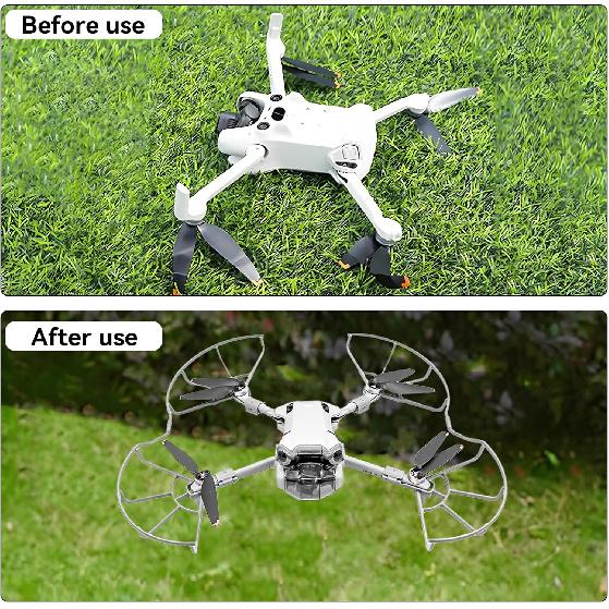 Propeller Guard for Mini 4 Pro Quick Release Removable Prop Blade Protector Compatible with DJI Mini 4 Pro Accessories