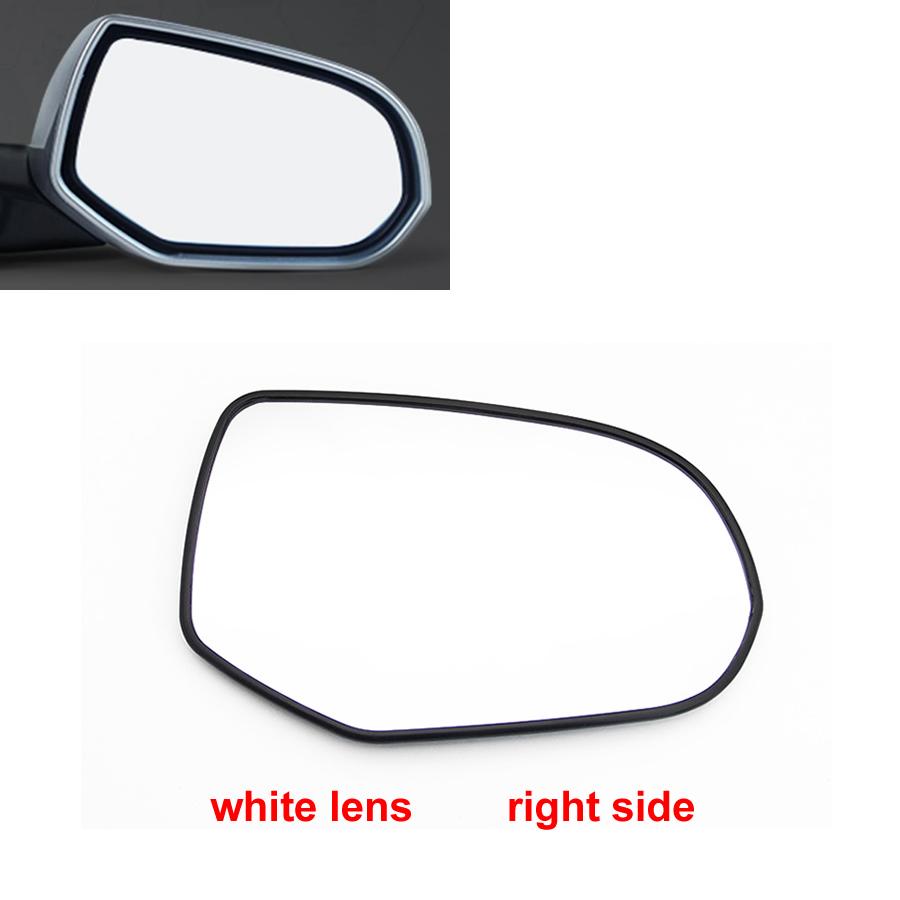 

Для Honda Odyssey 2005 2006 2007 2008 автомобильные аксессуары линзы зеркала заднего вида внешние отражающие белые синие стеклянные линзы 1pcs right white