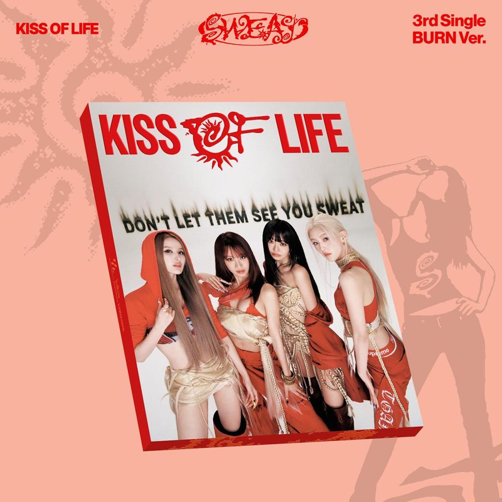 Pre-ordine KISS OF LIFE 3° Singolo Album SWEAT Edizione Standard.
