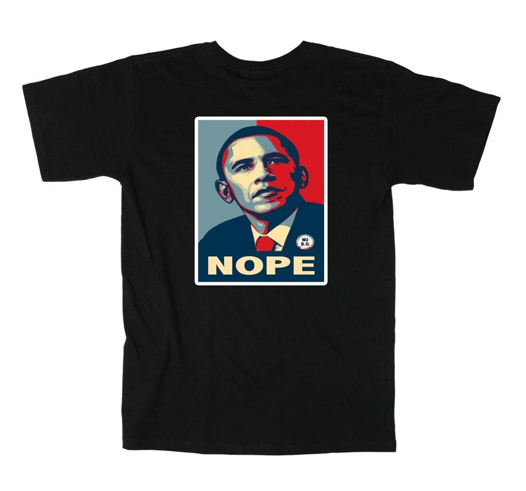 Barack Obama  NOPE  Funny Republican T-SHIRT SHIRT XXXL