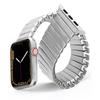 Elastisk klokkerem for Iwatch 38mm 40mm 41mm 44mm 42mm 45mm 49mm rustfritt stålbånd for Apple Watch Series 8 7 6 5 4 3 2 1 Se Expansion Luxury
