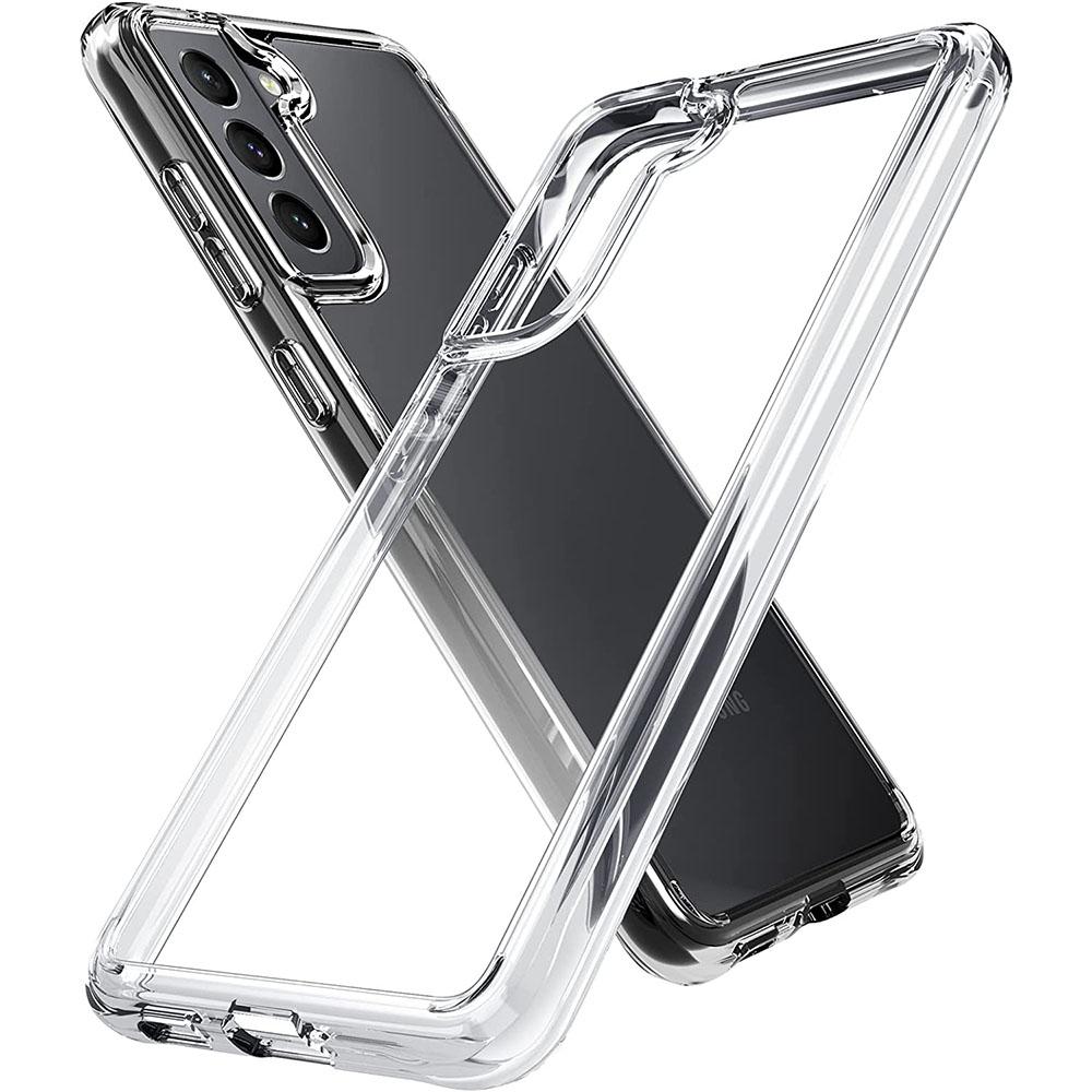 

Hybrid Acrylic Hard PC Case For Samsung Galaxy S24 S23 Ultra S22 S21 S20 FE Note 20 Ultra 10 Plus Clear Back Silicone Soft Funda NOTE 20 ULTRA