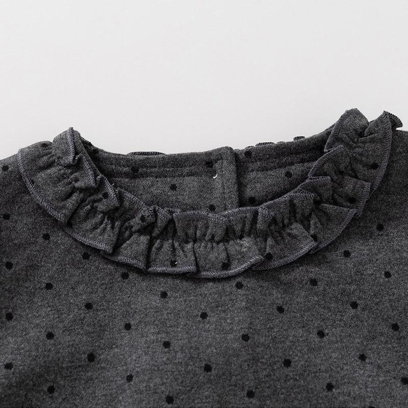 0-5-year-old girls' Long sleeved 3-piece set, Girls' round neck lace vest, Casual pants set, Cute clothes