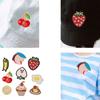 9 Pcs Fruit Series Iron On Patches Cake Repair Patches Strawberry Sewing Patches Embroidered Patches for Clothing Jeans