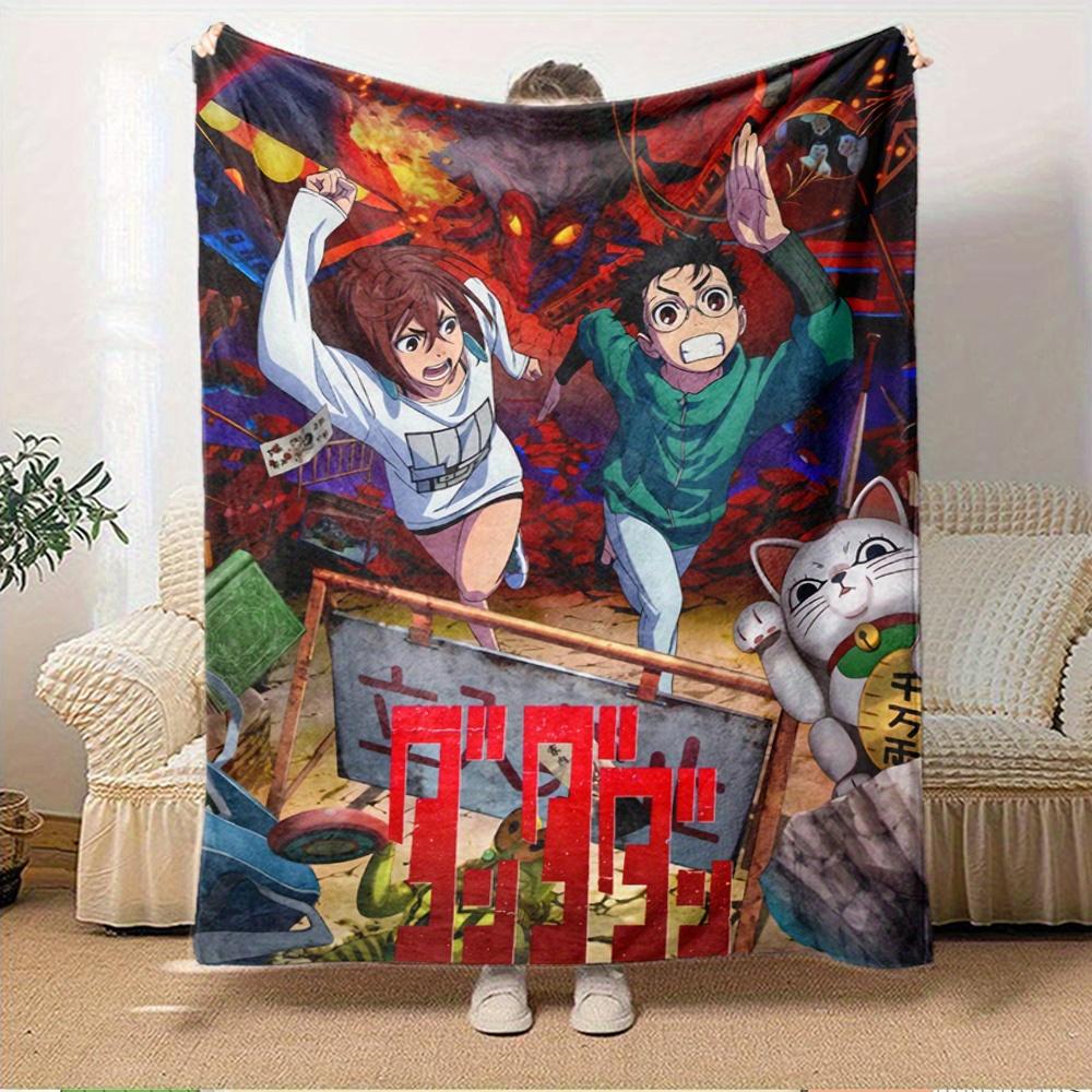 1pc Flannel Throw Blanket, Action,Adventure,FantasyPattern Printed Blanket, Warm Cozy Soft Blanket For Couch Bed Sofa Car Office Camping Tra