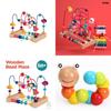 Colorful Wooden Bead Toy For Kids Fun And Educational For Developing Cognitive And Motor Skills 82 Characters