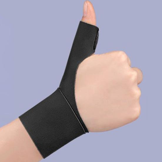 Wrist Band Wide Strap Soft Uniform Force Ultra-thin Skin-touch Wrist Protection Fastener Tape Joint Fixed Thumb Support Wrist Fitness Accessories