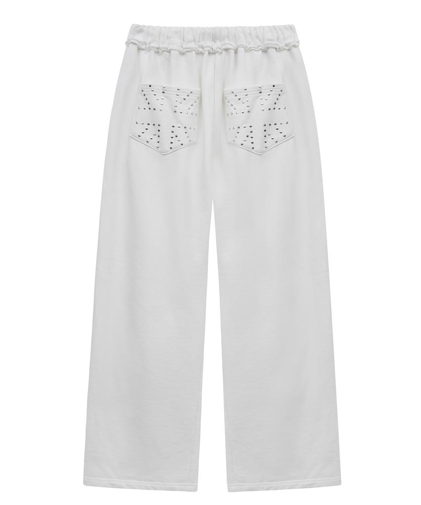 MIDNIGHT MOVE Dg England Pants (White)