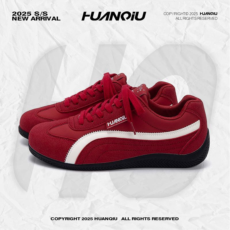 Global racing shoes men's ZHQ3859 autumn Korean version of red functional men's shoes versatile inner height-increasing casual shoes
