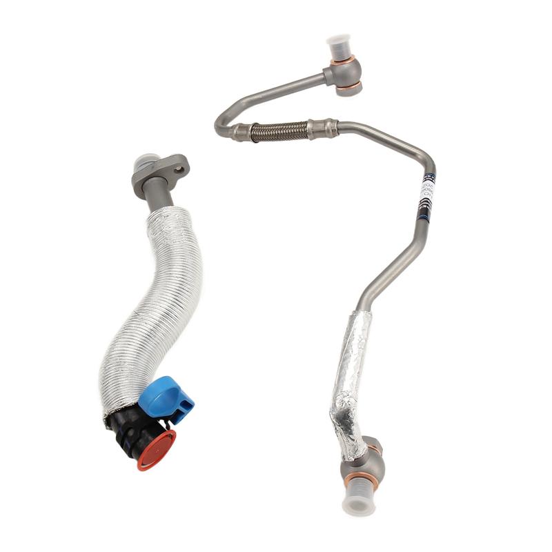 L10A Schmierölleitung Turbo Ladedrucker Ölrohranschluss 037979 037956 Rücklaufleitung Für 308 408 RCZ 3008 508 Citroen C4 C5 DS