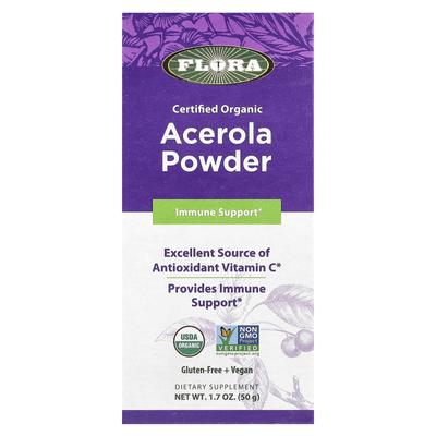 Certified Organic Acerola Powder, 1.7 Oz (50 G)