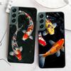 Hochwertige Zierfisch- und Koi-Karpfen-Handyhülle für Samsung Galaxy S22 S25 Ultra S21 S10 Plus S26 Edge S20 S23 S24 FE Hülle