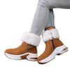 Innen höhenvergrößernde Schneestiefel Baumwollschuhe Winter Neu Freizeit Student Baumwollstiefel Dicksohlige Muffin Warme Stiefel