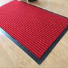 Modern Simple Patterned Corrugated Doormat With Absorbent Fibers For Indoor And Outdoor Use