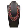 Hand Woven Bohemian Necklace Wooden Neck Chain New Statement Necklace  For Women