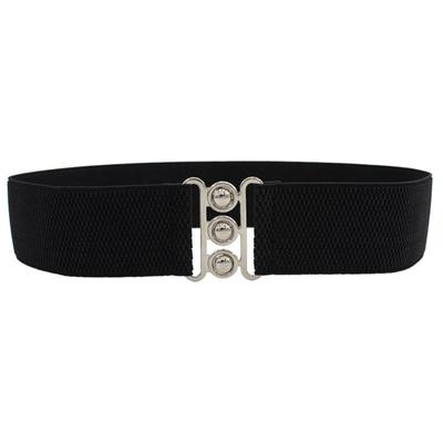 Korean Style Buckle Elastic Wide Belt Wide Cummerbund Strap Belt Waist Female Women Accessories Solid Color