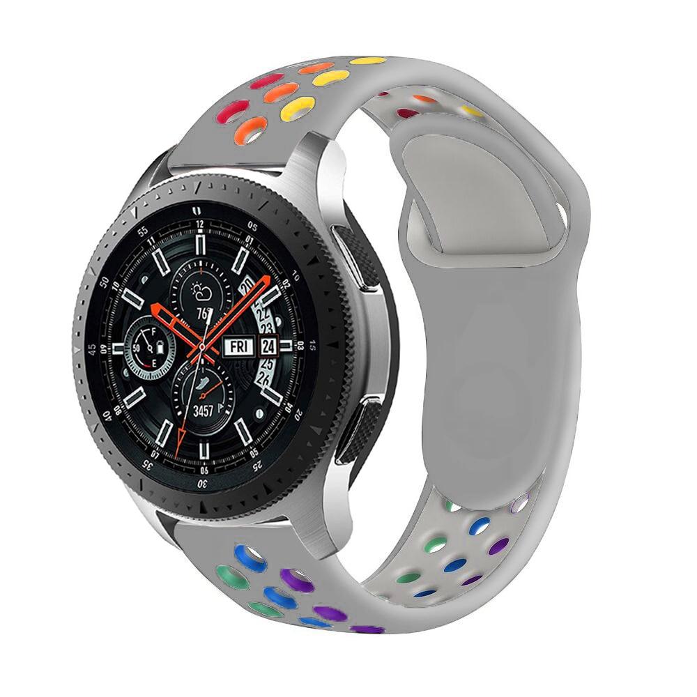 

Силиконовый ремешок для Samsung Galaxy Watch 3 41 мм 45 мм 46 мм 42 мм Gear S3 S4 S2 Active 2 40 мм 44 мм Ремешок Amazfit Sport для Huawei Watch Gt 2 2e 22mm watch band