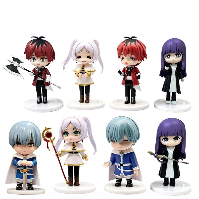 Q Version Frieren: Beyond Journey's End Anime Figures - 8 Types Blind Box Models & Ornaments