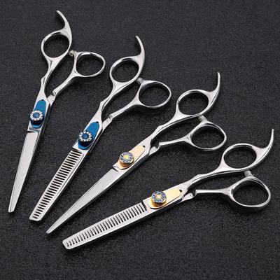 Tesoura profissional de 6 polegadas para corte de cabelo, tesoura de desbaste para barbeiro, tesoura de corte de cabelo Makas, tesoura de cabeleireiro