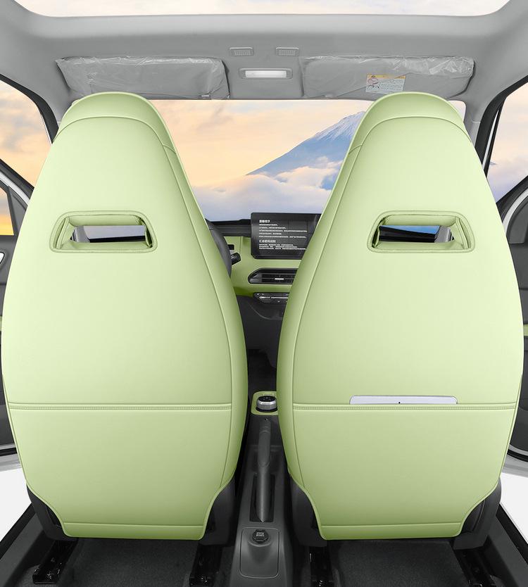 Panda MINI Universal Breathable Car Seat Cover – Cute, Wear-Resistant, Perforated, Four-Season Compatible