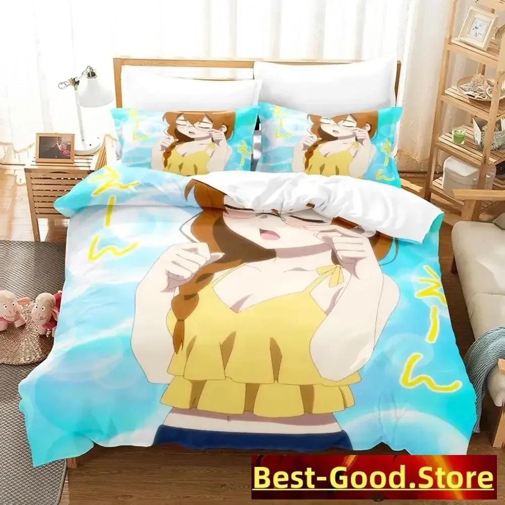

4-nin wa Sorezore Uso wo Tsuku Bedding Set Single Twin Full Queen King Size Bed Set Aldult Kid Bedroom Duvetcover Sets Anime 135x200cm