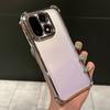 Case For OnePlus 15 Electroplated Transparent Four-Corner Anti-fall Phone Back Cover For OnePlus 15 Shell Shockproof Bumper