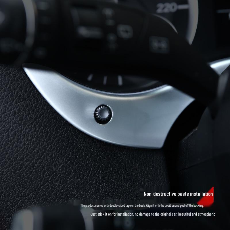 VITO Dashboard Decorative Frame: ABS Electroplated Interior Strip for Instrument Panel Modification.