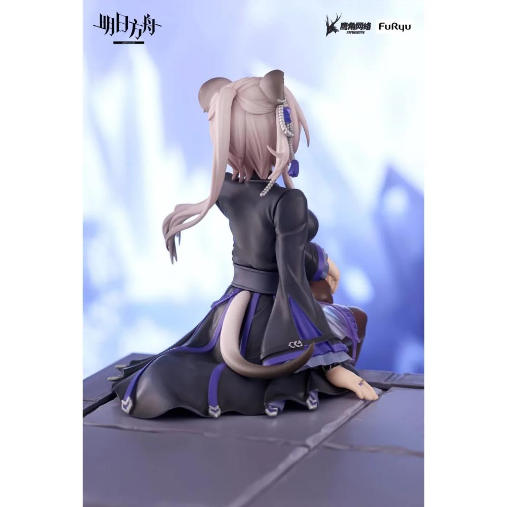 Newest FuRyu Noodle Stopper Figure Arknights Lin Anime Figure Original Bishoujo Ornament Collectible Model Toy 14cm Doll