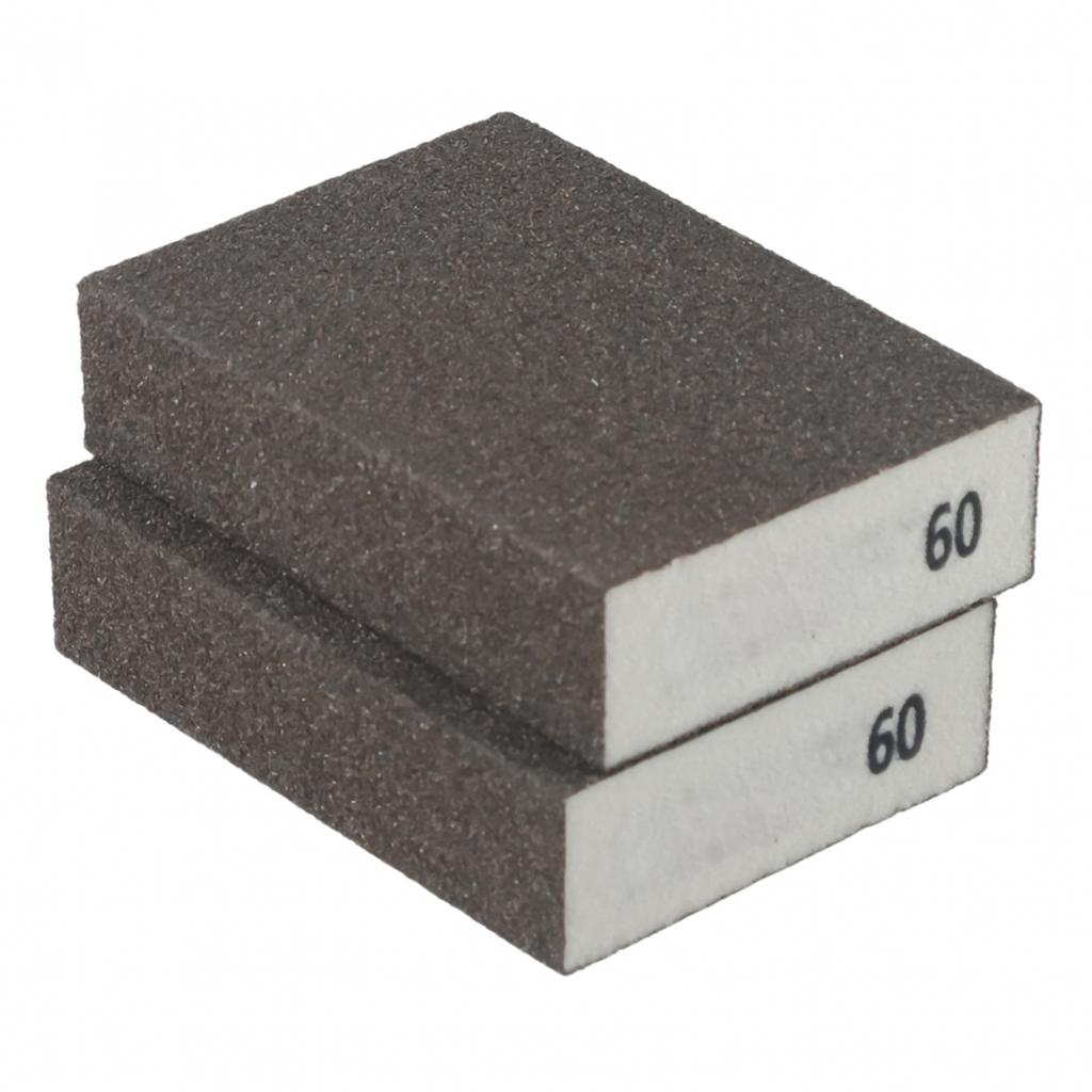 2PCSGrit Sanding Sponge Blocks 60-320# High Density
