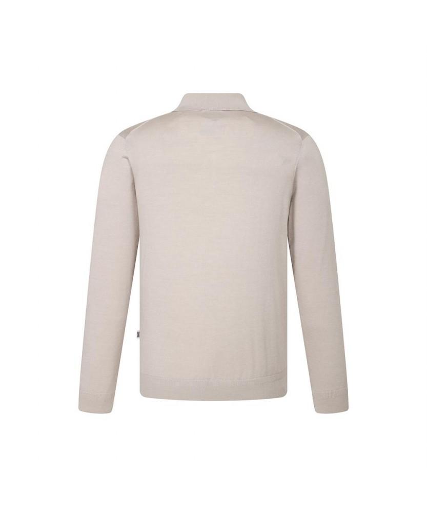 Dagseusyeocheu Viscose Blend Plain Collared Knit_Dmp1Swtl102I1