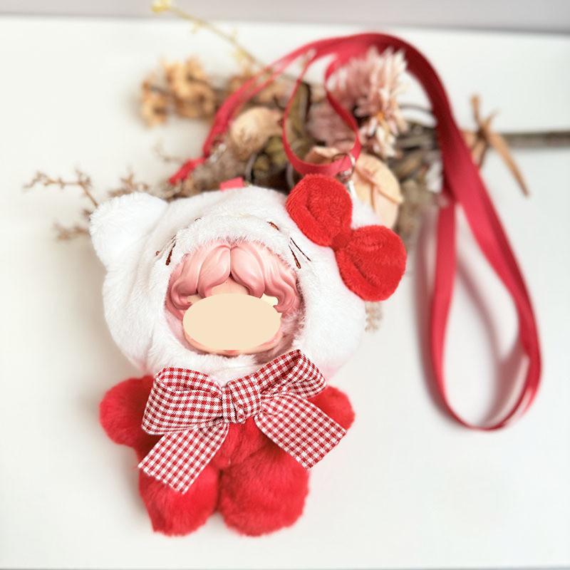 [Cloth Only] SP Doll Clothes New Year Set Fortune Abounds 17cm Baby Clothes Luminous Weave Garden Series Doll Christmas Set
