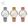 Ladies Watch Fashion Simple Personality Geometric Women'S Watch Quartz Watch Mesh Strap Watch 0105