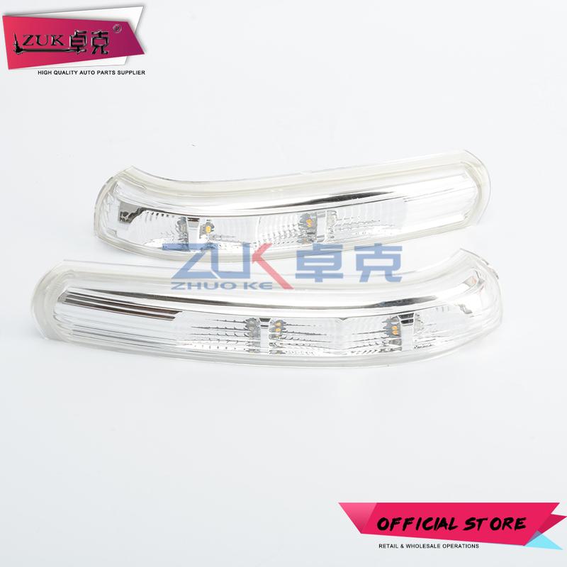 ZUK Car Door Side Rearview Mirror Lamp LED Turn Signal Blinker Repeater Light For Chevrolet Captiva 2007-2017 Left Hand Drive